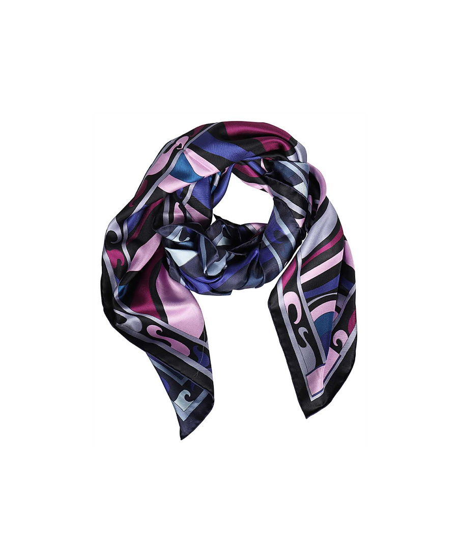 Pucci Printed Scarf In Black
