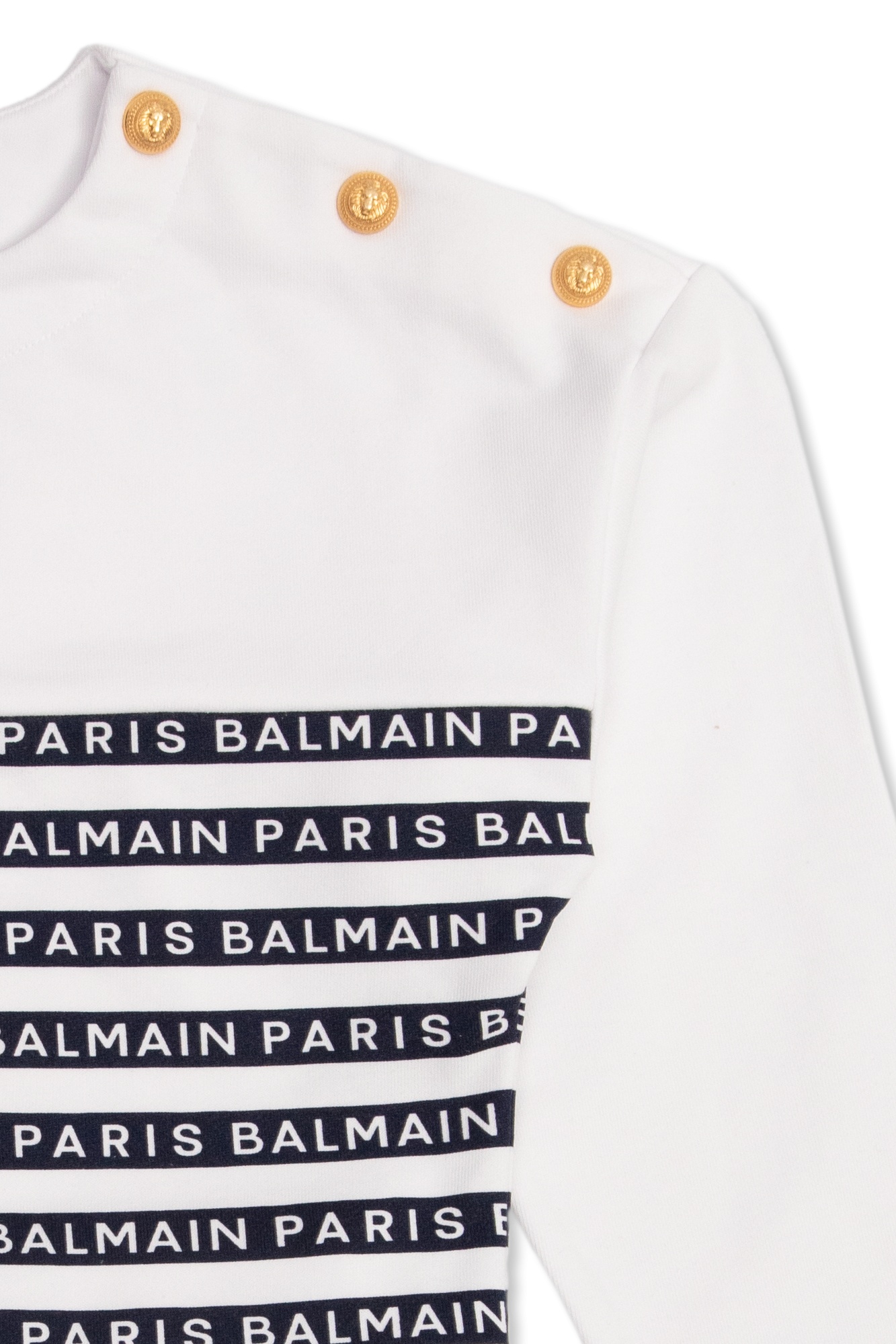 Balmain Logo-print Cotton Set In White