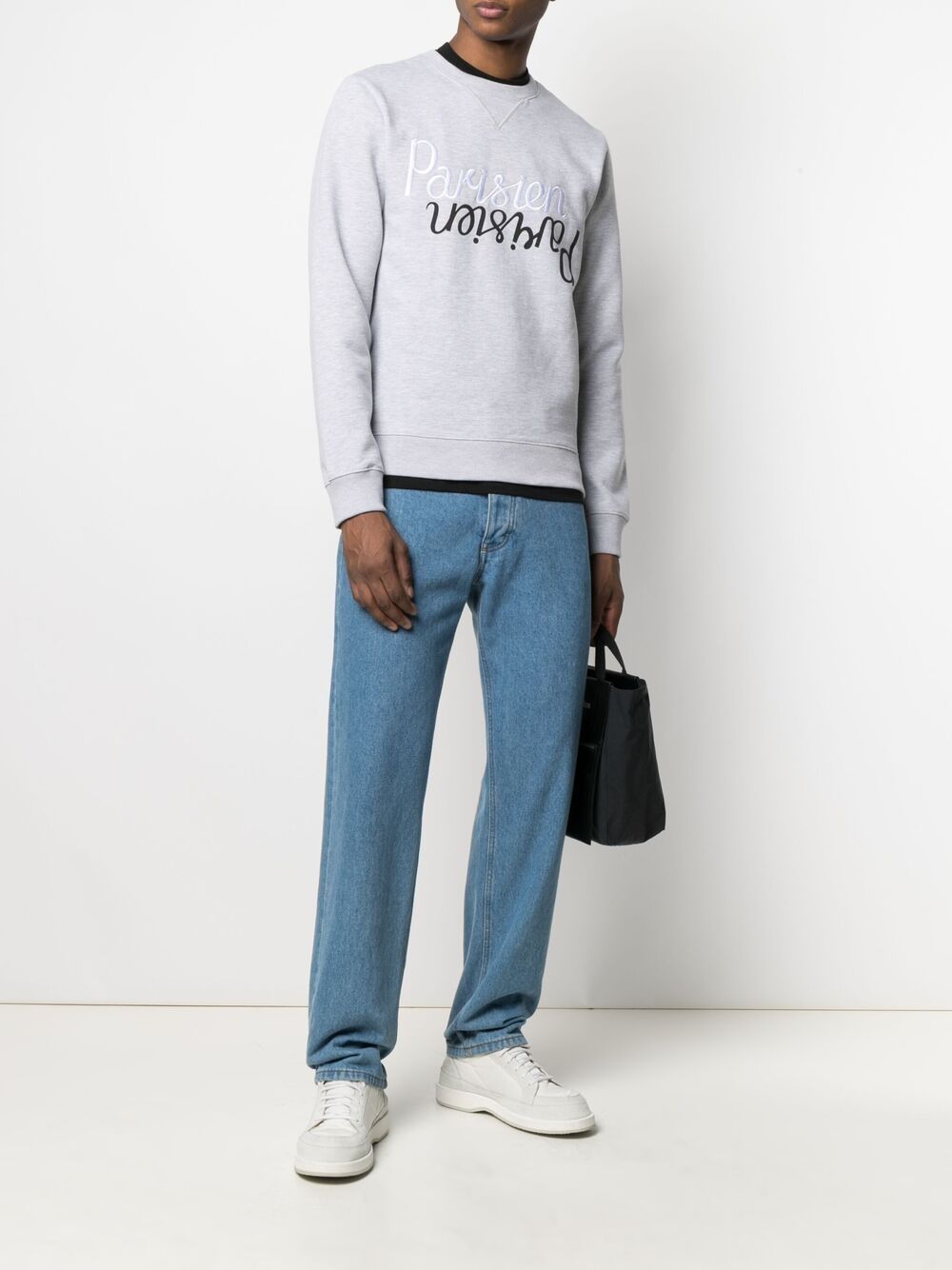 MAISON KITSUNÉ PARIS MIRROR SWEATSHIRT