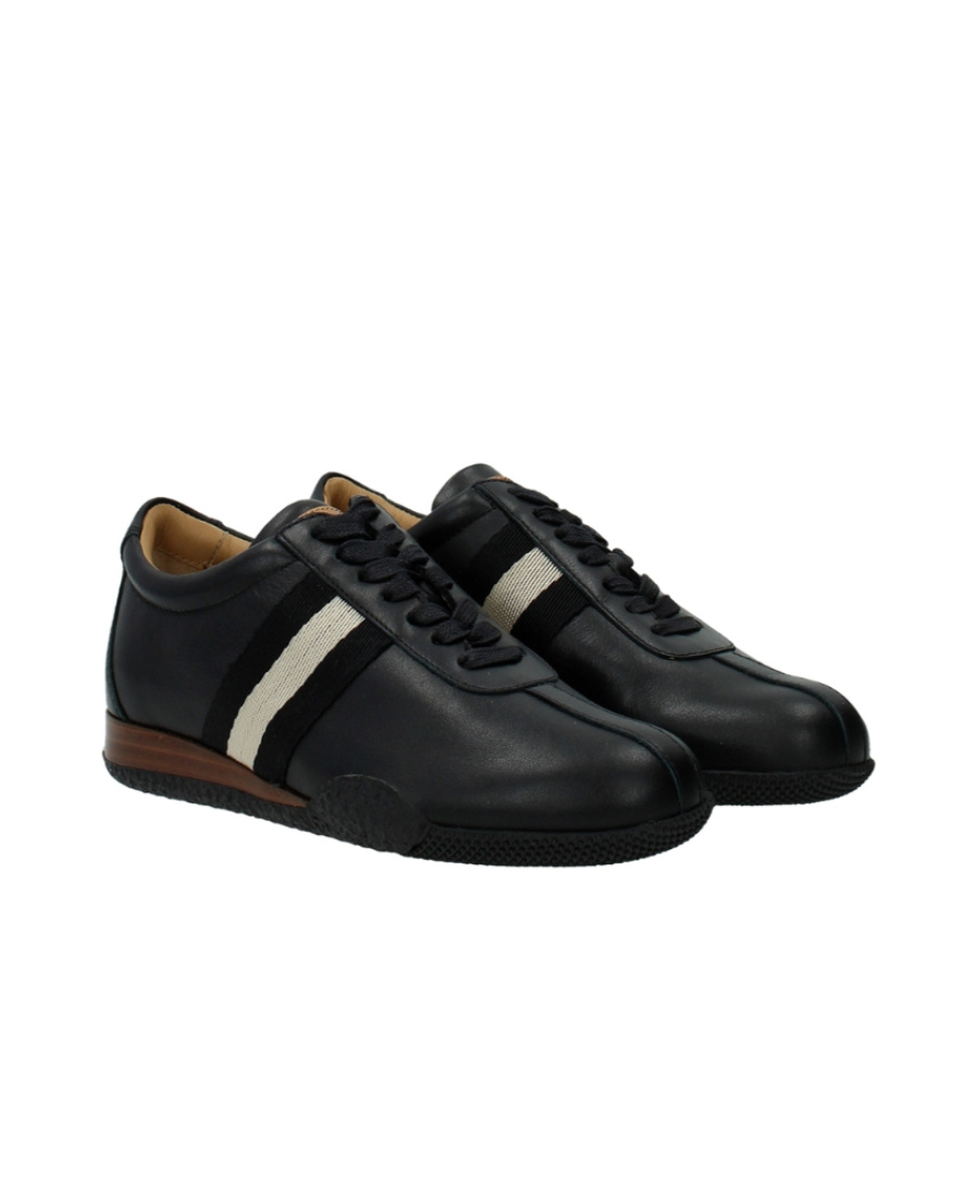 Bally Low-top Leisure Sneakers In Black