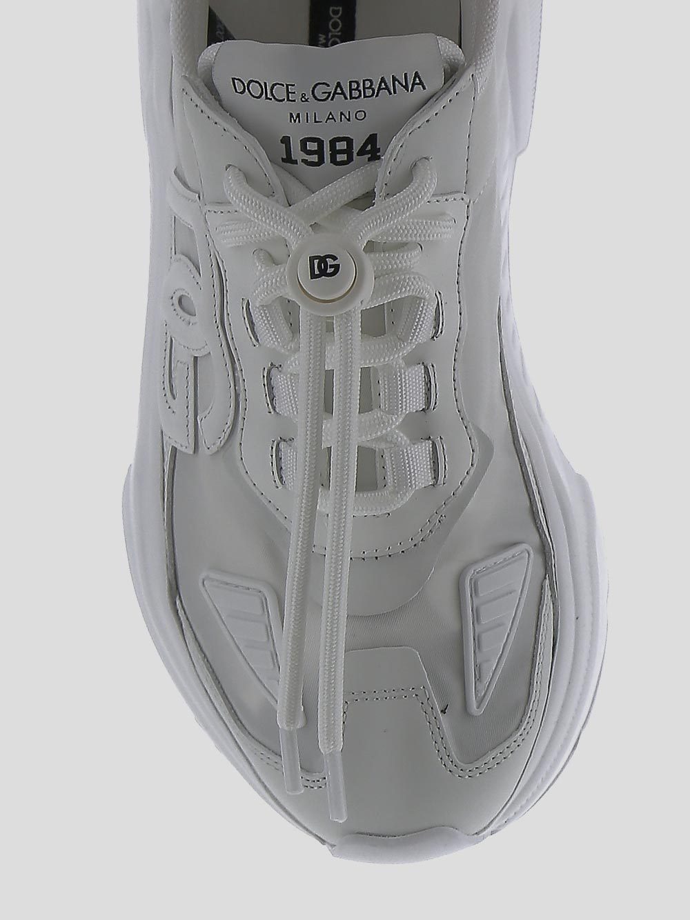 Dolce & Gabbana Dolce Gabbana Daymaster Logo-patch Sneakers In Gray