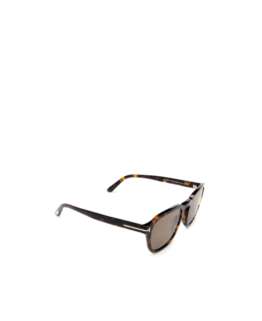 Tom Ford Logo Sunglasses In Brown