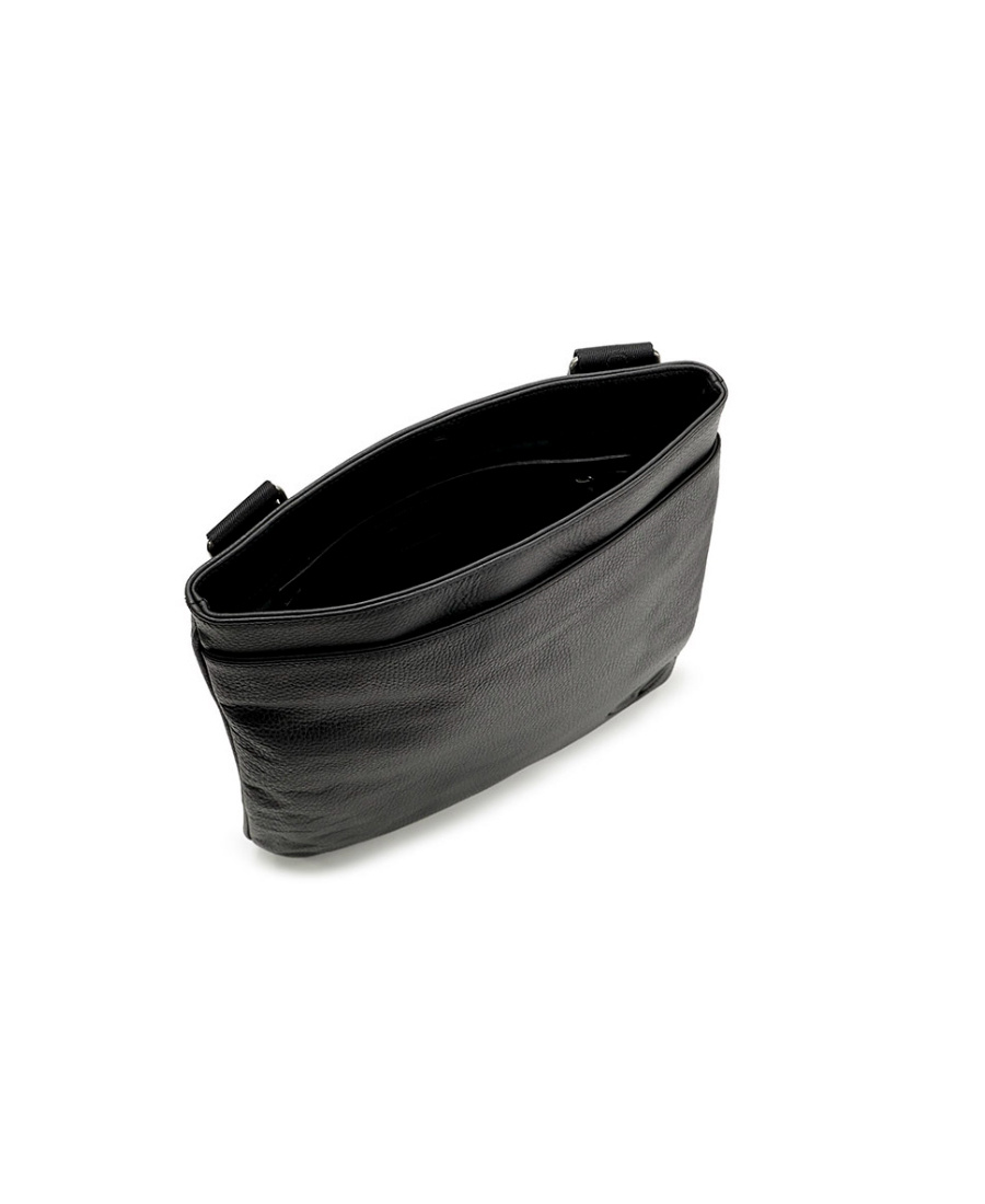 Giorgio Armani Square Shoulder Bag In Black