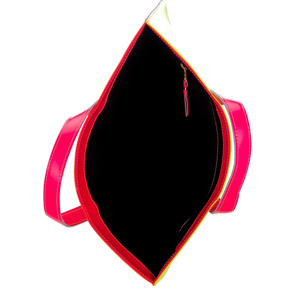 COMME DES GARÇONS COMME DES GARÇONS WALLET SUPER FLUORESCENT TOTE BAG
