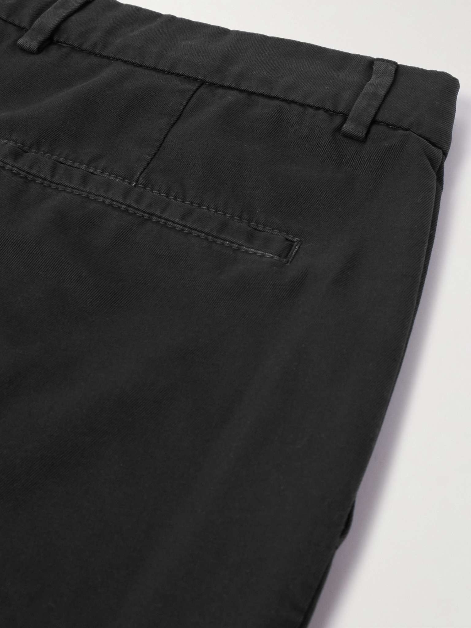 Brunello Cucinelli Tailored Black Trousers With Classic Waistband In Black