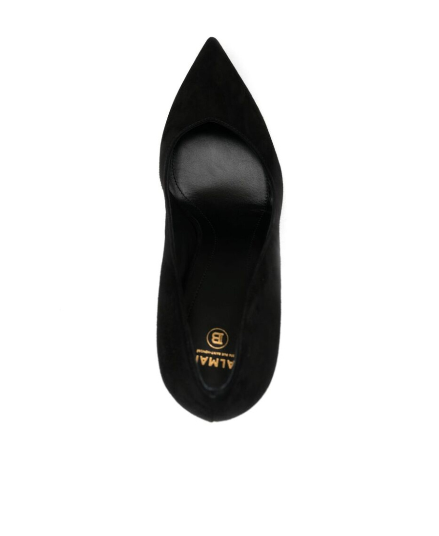 Balmain Pointed-toe Stiletto-heel Pumps In Black