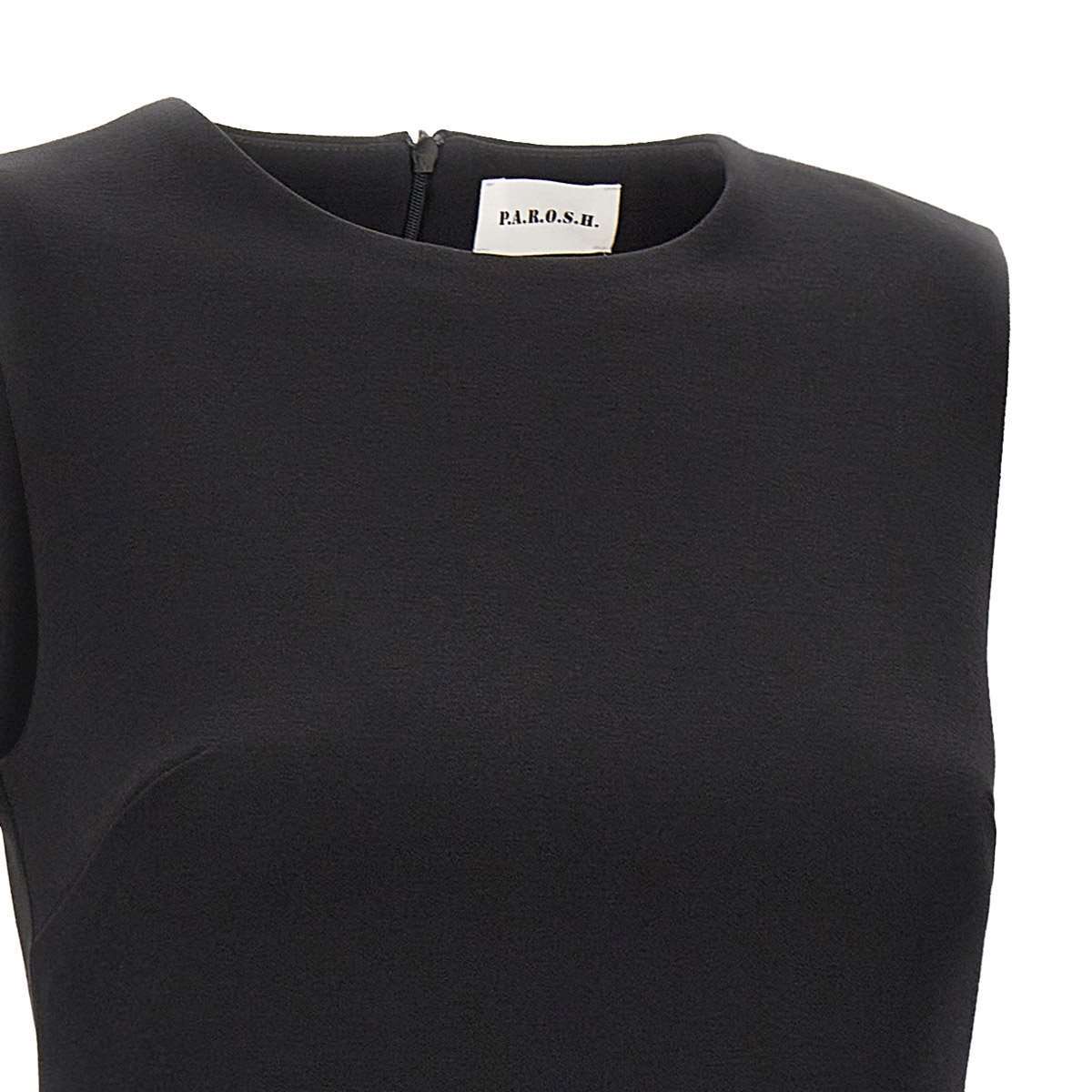 P.a.r.o.s.h Sleeveless Dress In Black
