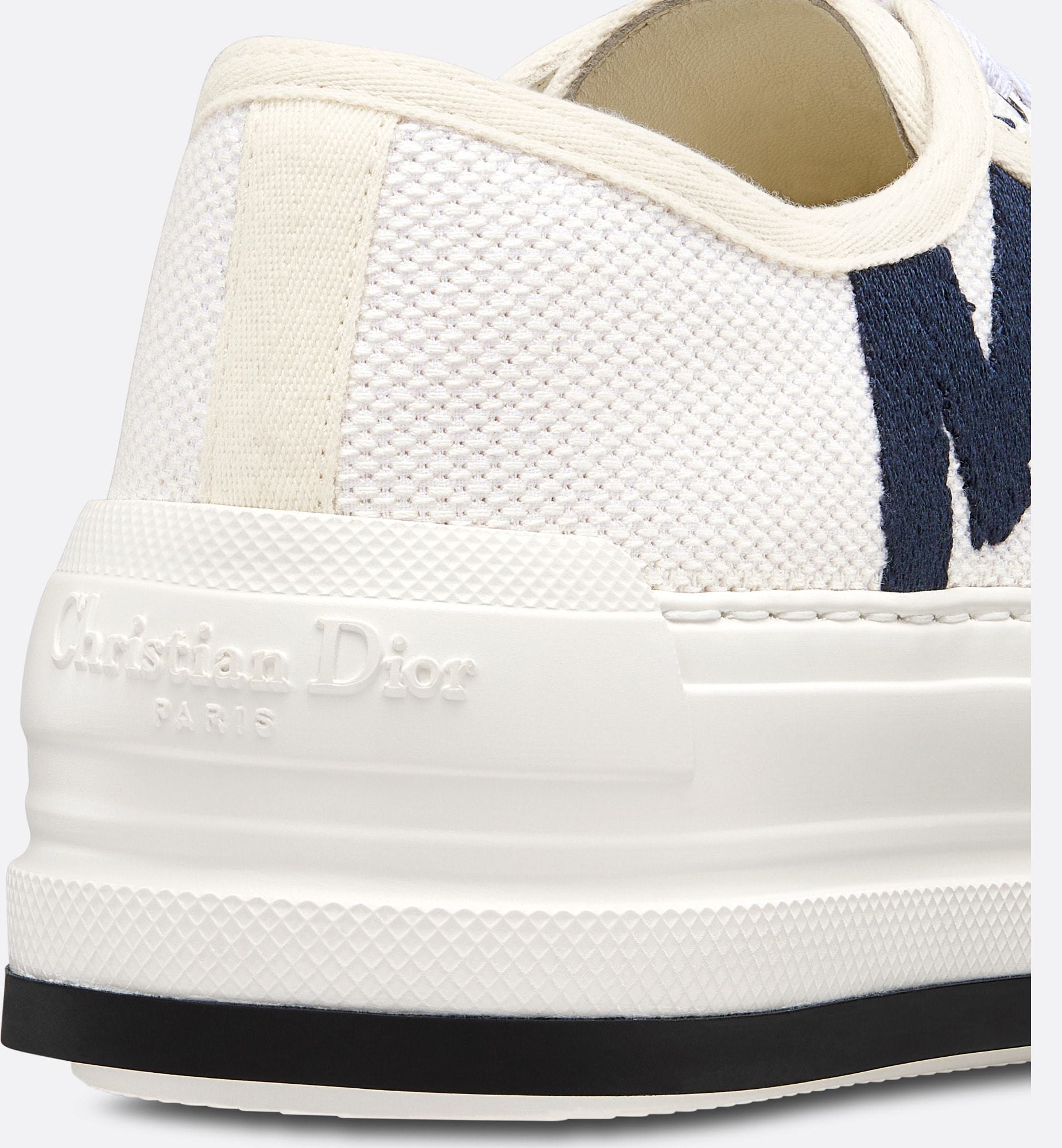 Dior Christian Women Platform Sneakers "walk'n'" In White