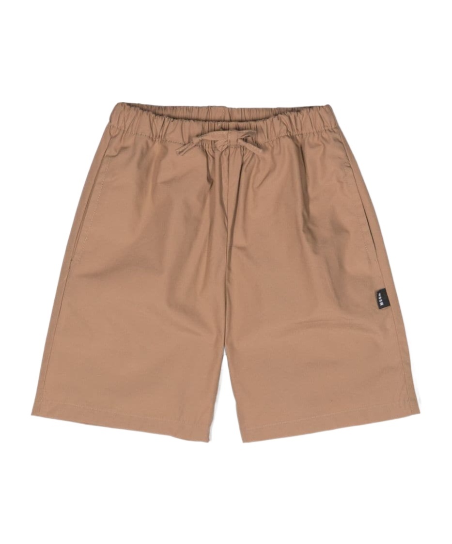 MSGM MSGM KIDS ELASTIC WAIST PARACHUTE BERMUDA SHORTS