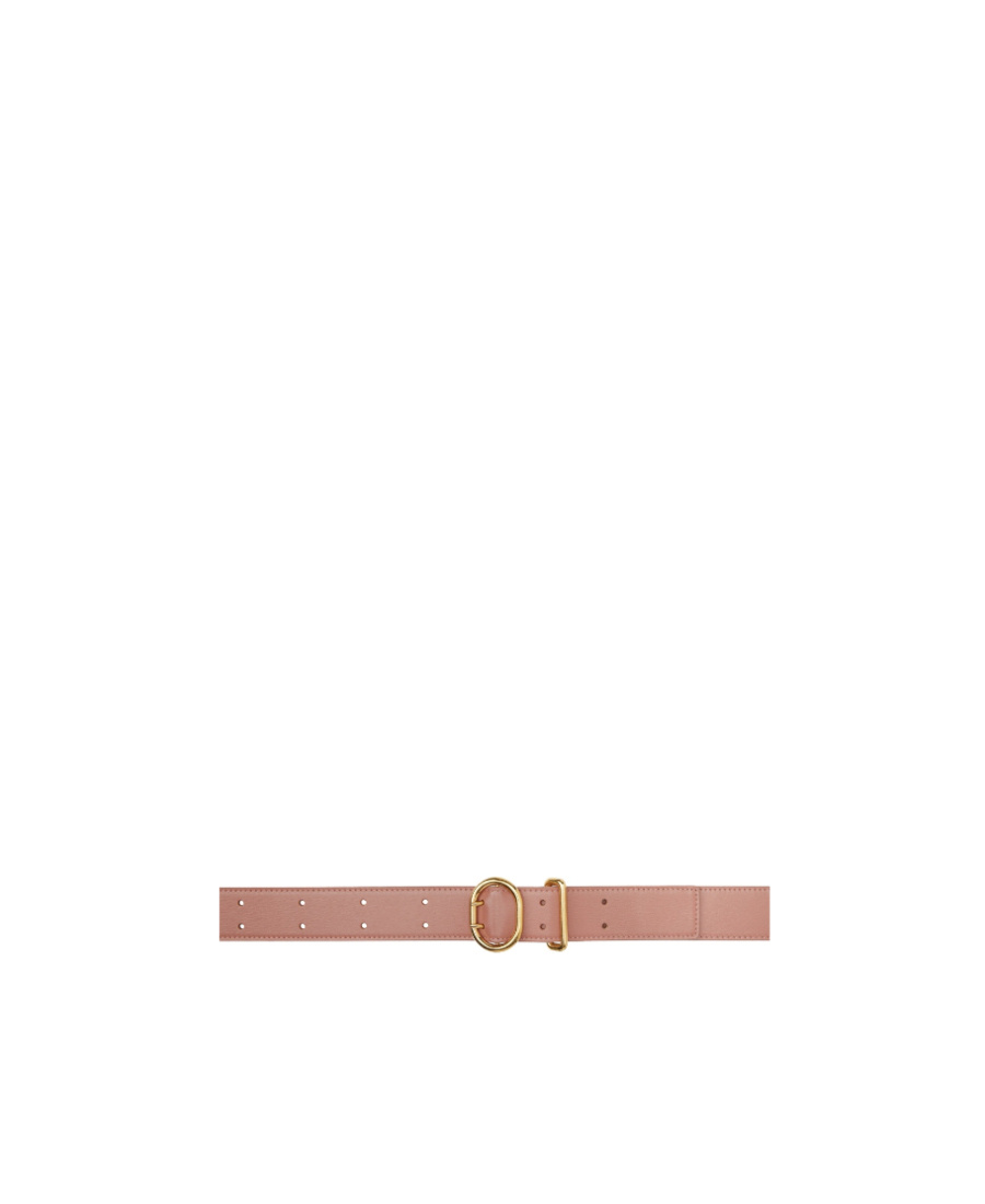 Jil Sander Pink Cannolo Belt In Pink