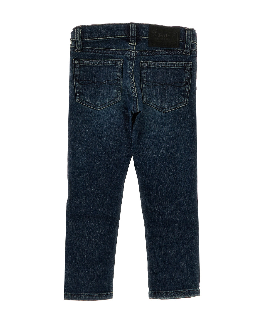 POLO RALPH LAUREN LOGO BELT RING JEANS