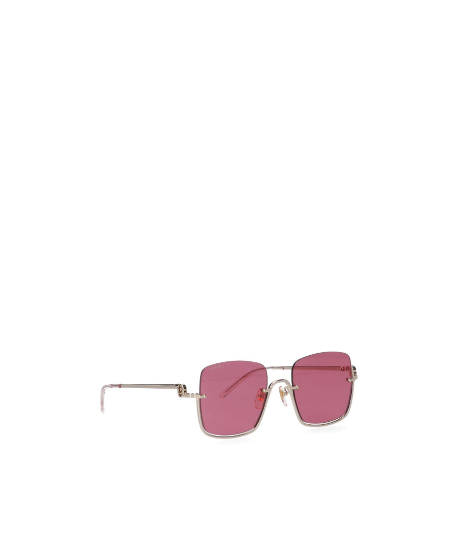 GUCCI GUCCI EYEWEAR SQUARED FRAME SUNGLASSES