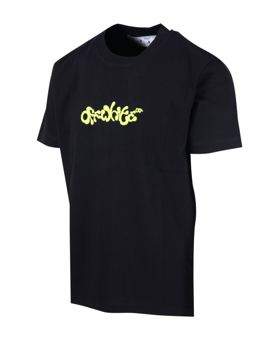 Off-white Opposite Arr Slim S/s Tee In Black