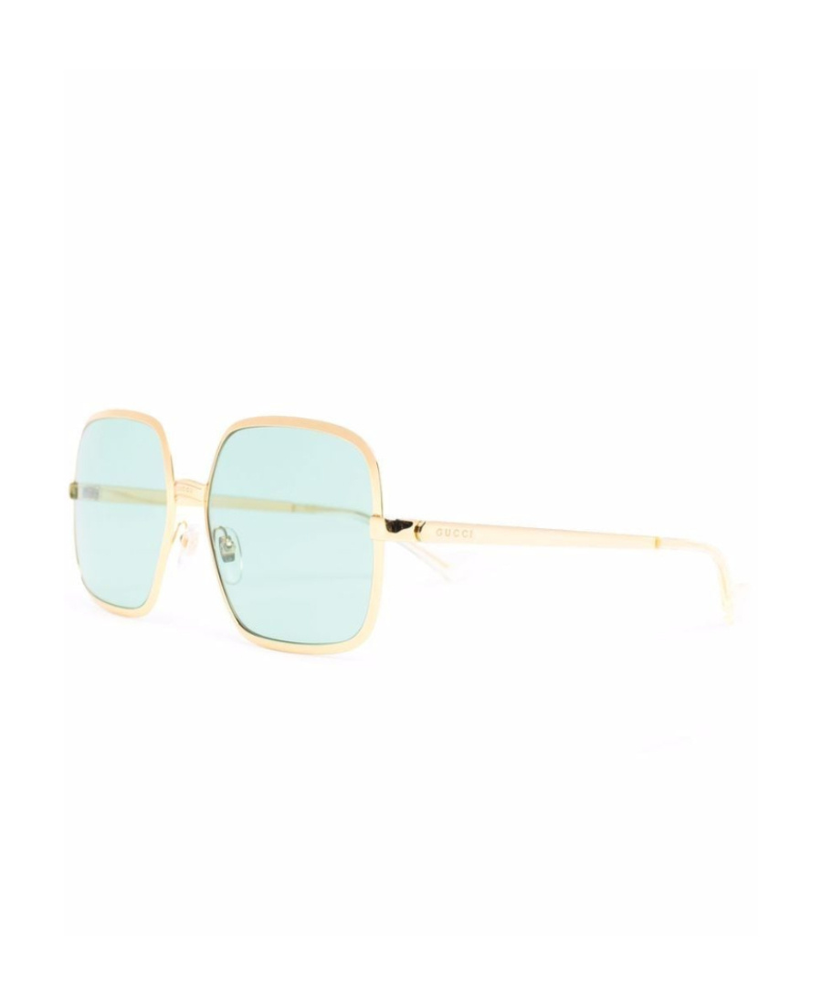 Gucci Tinted Oversize-frame Sunglasses In Blue