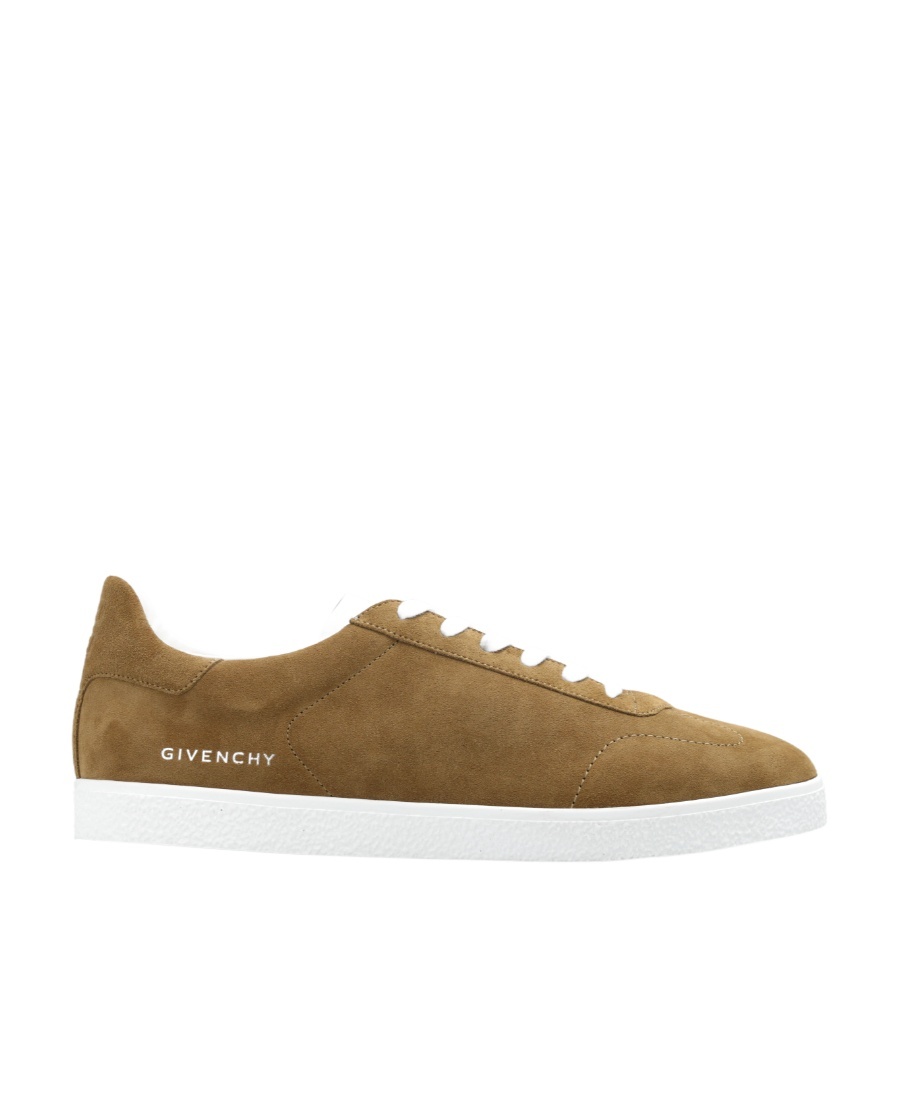 Givenchy Town Suede Sneakers In Brown