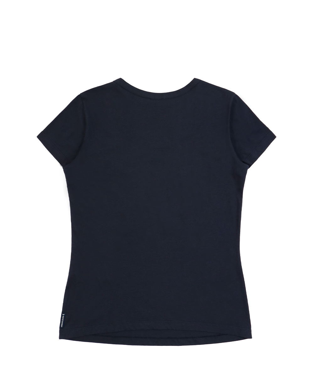 Armani Jeans T-shirt With Round Neck And Short Sleeves In Black