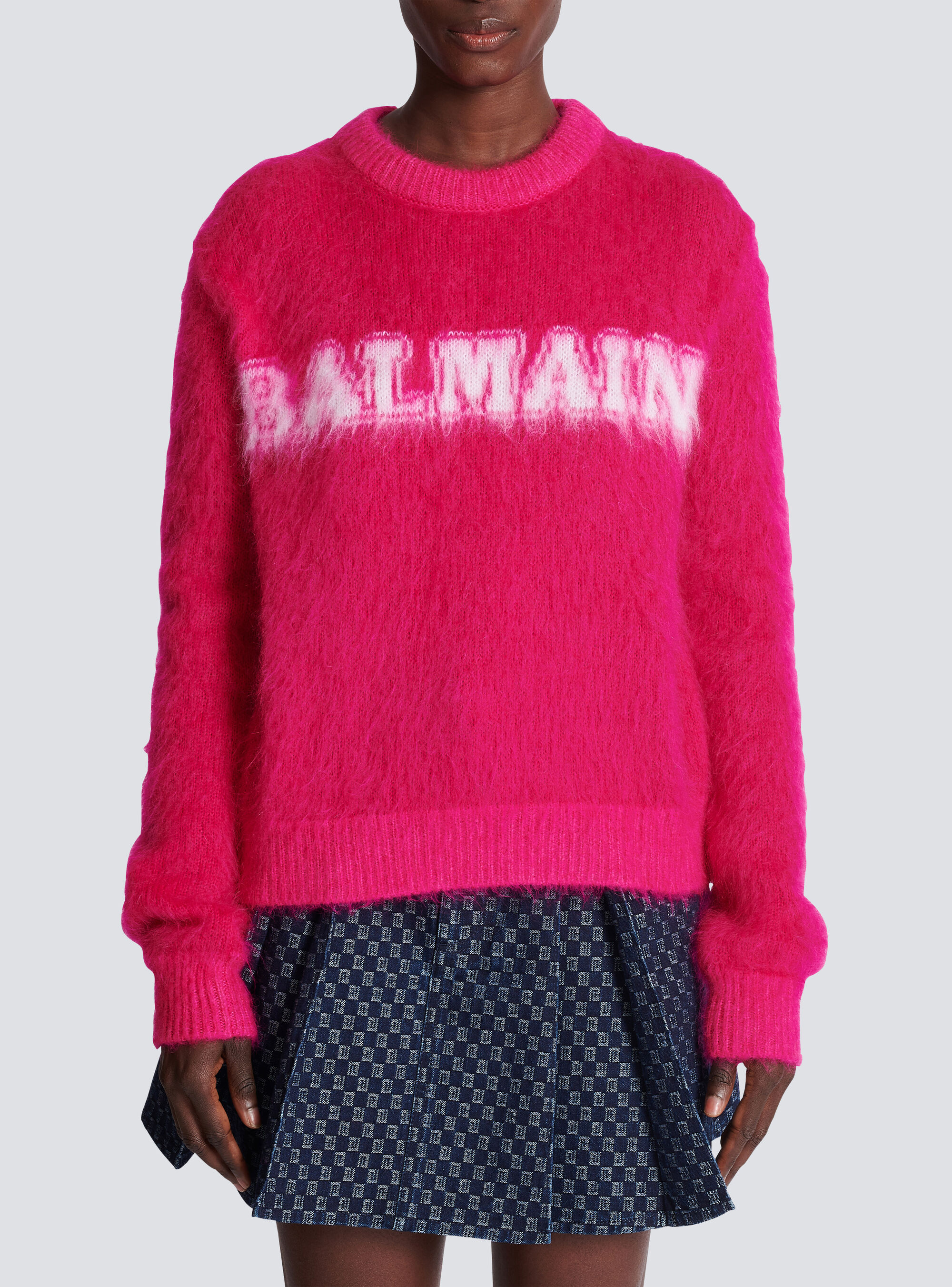 Balmain Sweaters In Pink