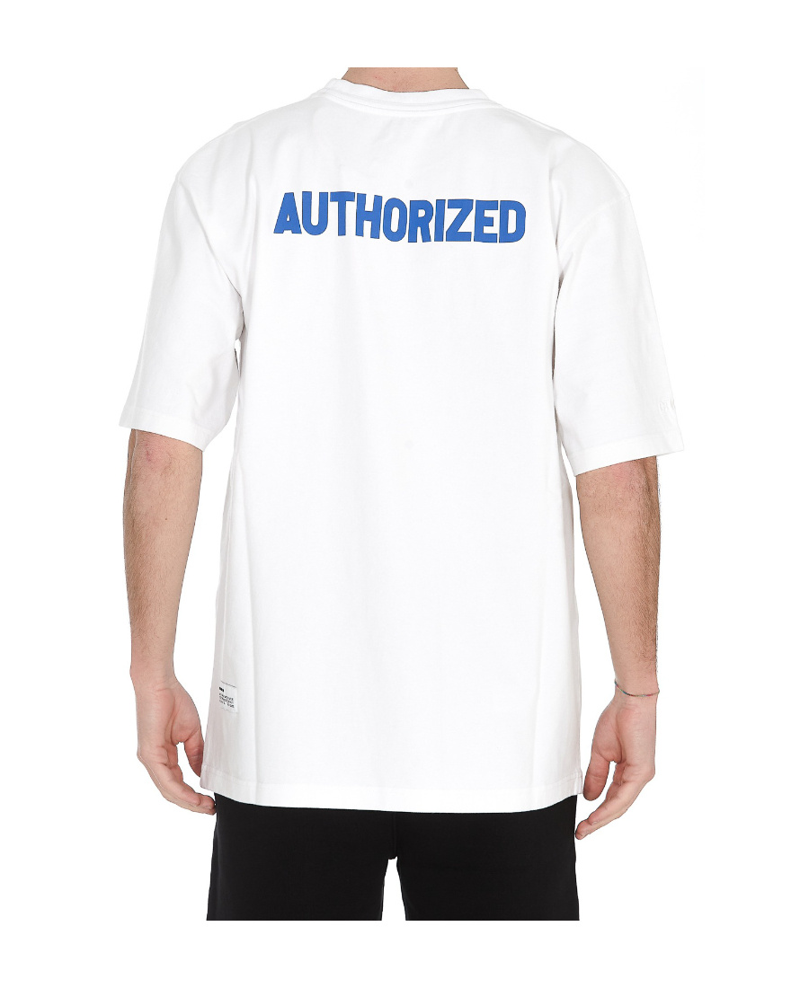 Heron Preston Logo Print Short-sleeved T-shirt In White