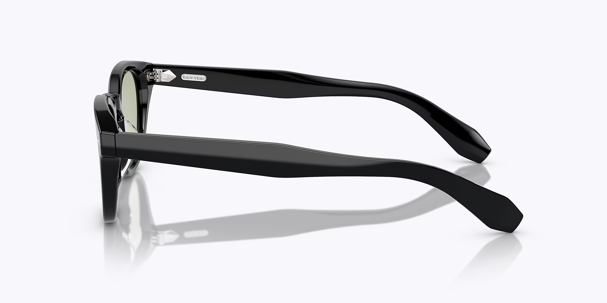 Oliver Peoples Full Frame Plain Mirror In Black