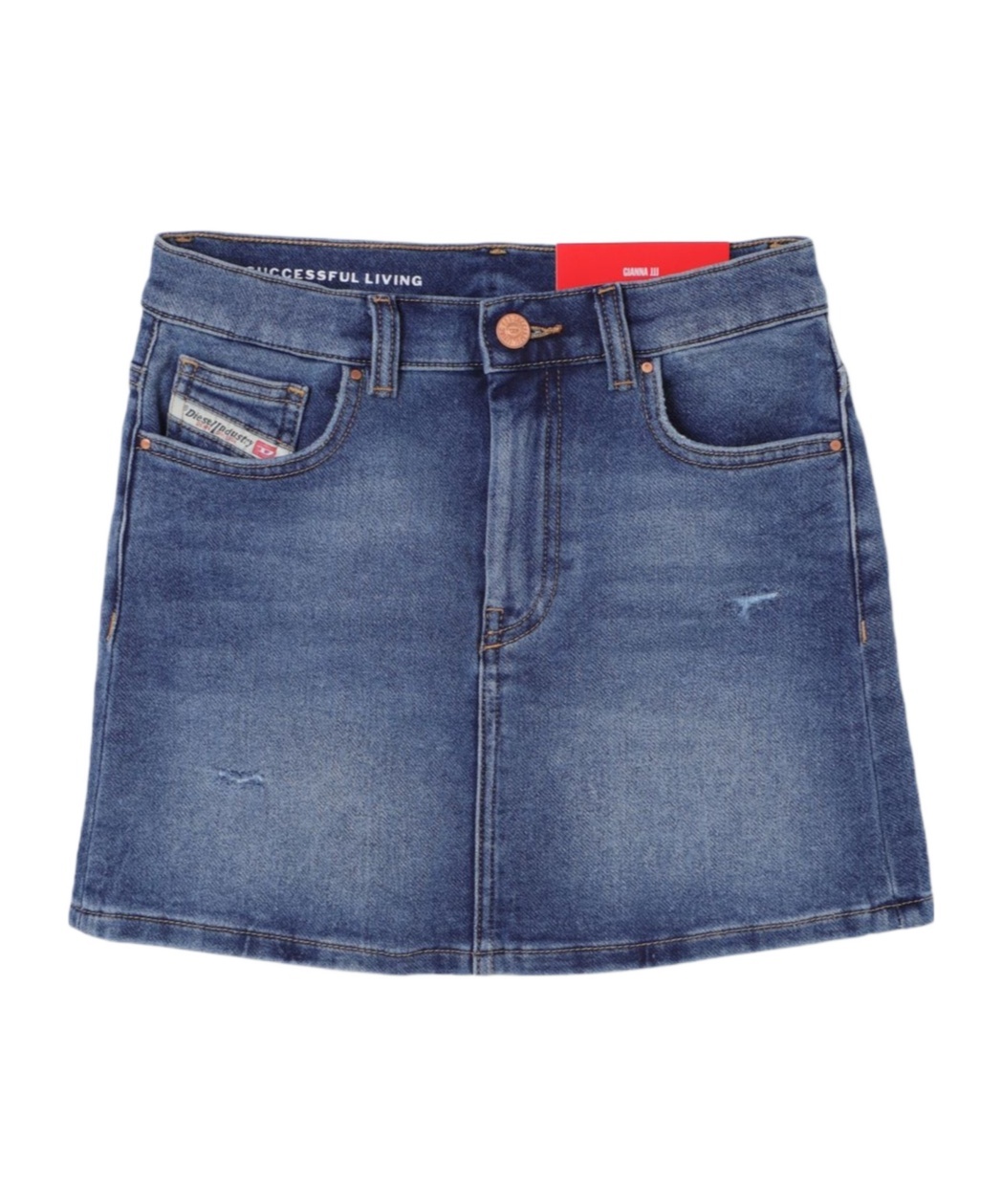 Diesel Gianna Jjj Skirt In Blue