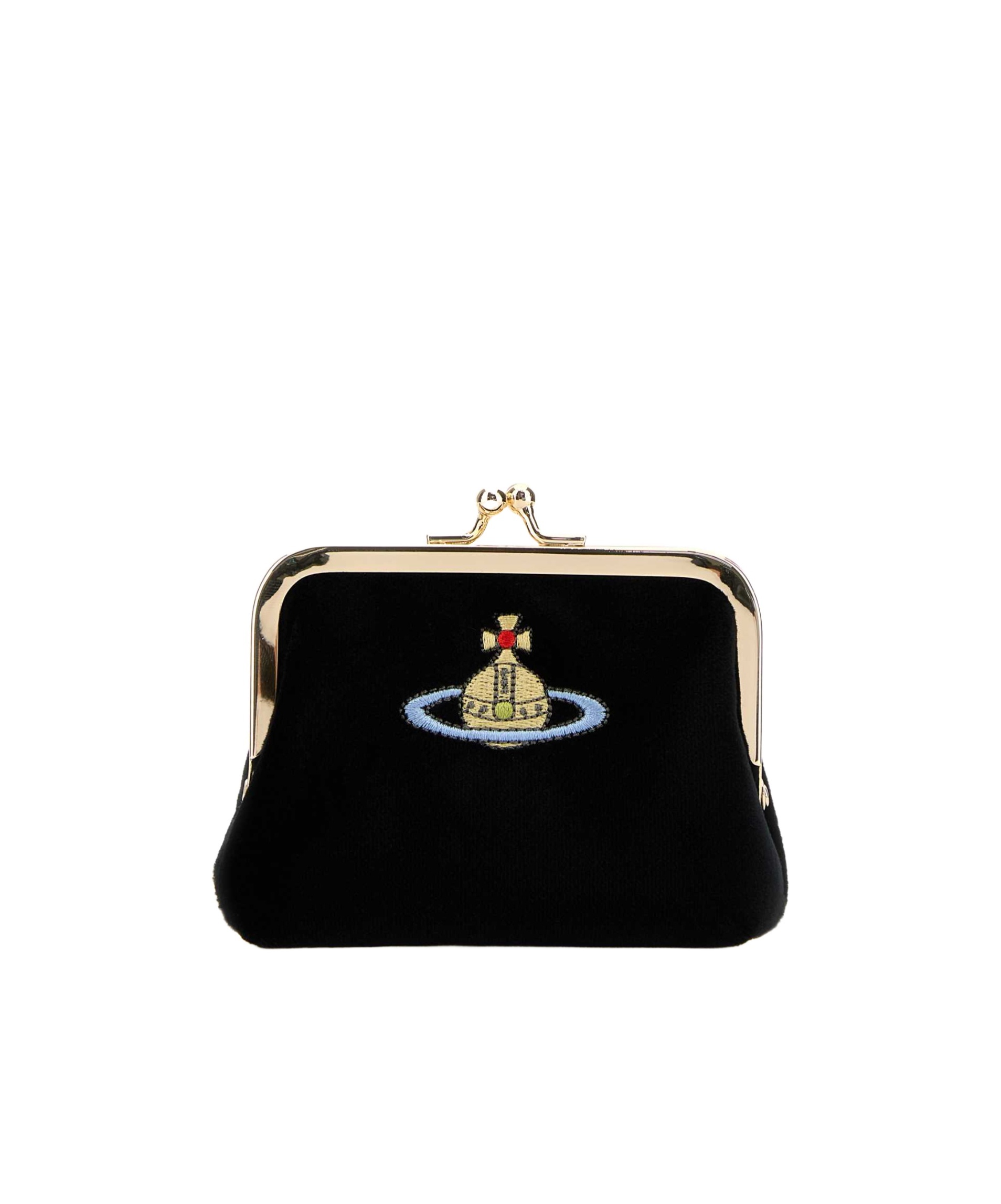 Vivienne Westwood Frame Coin Purse In Black