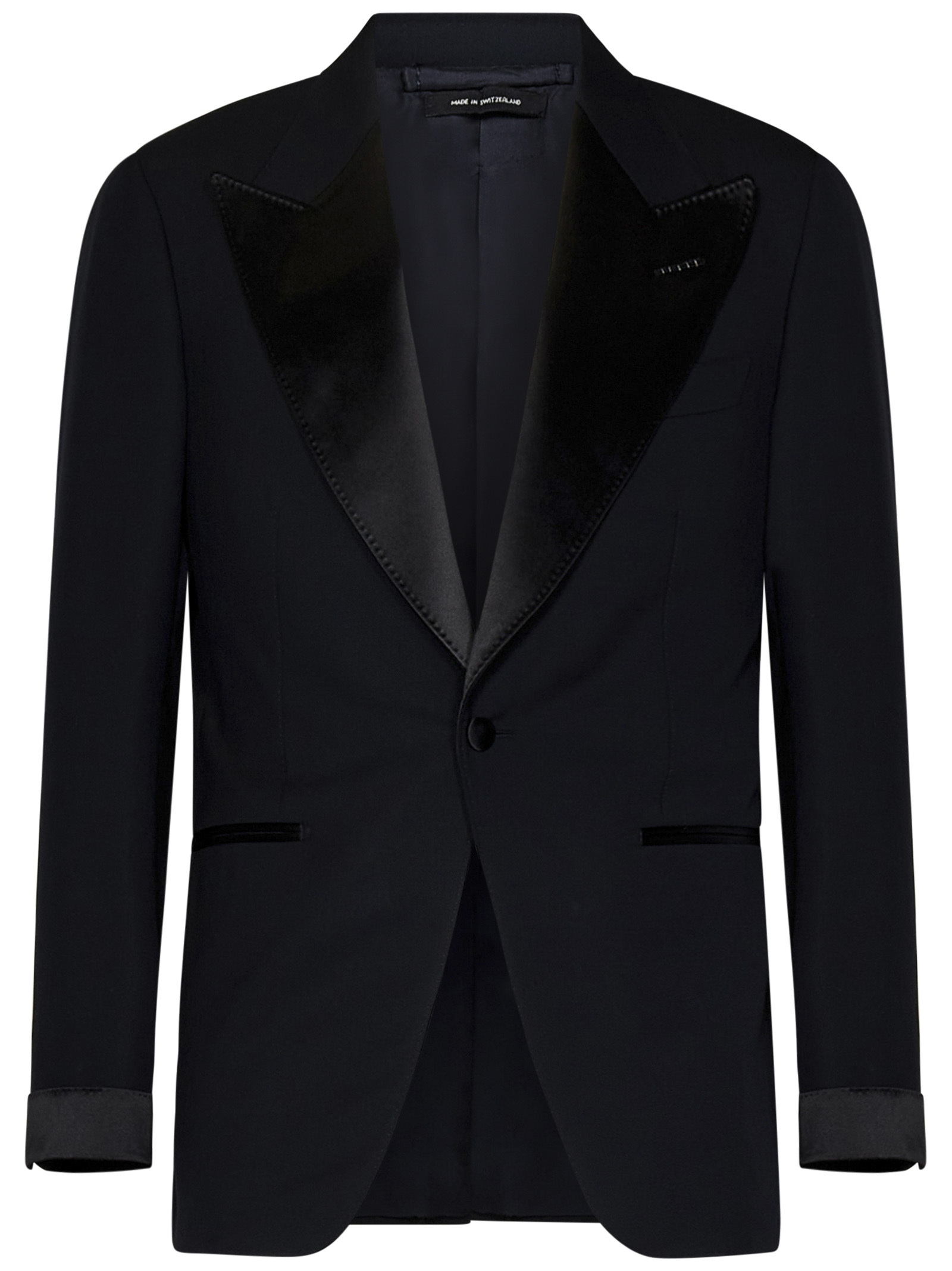 Tom Ford Two-piece Single-breasted Dinner Suit In Black