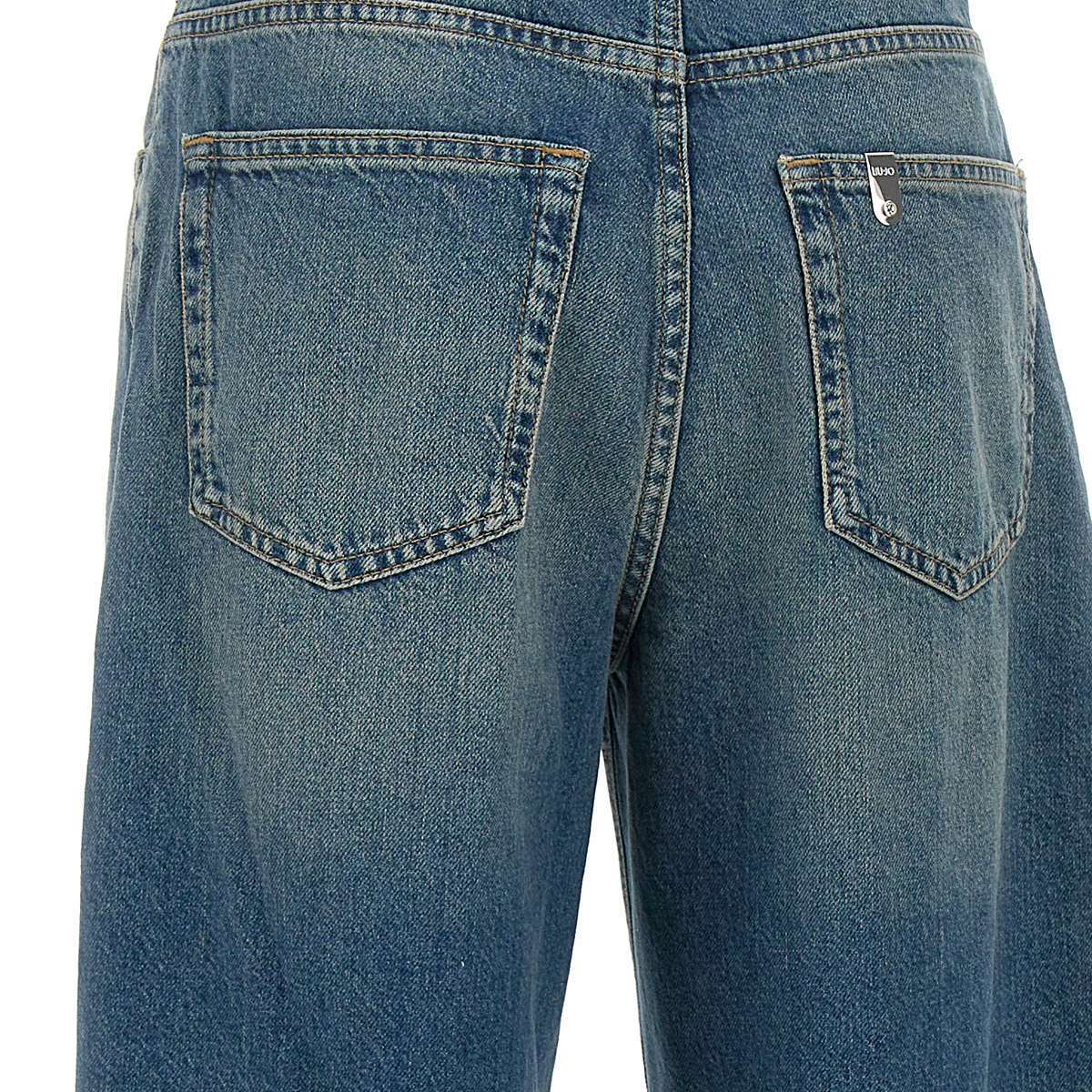 Liu •jo Liu Jo Straight Cintin Medium Wash Jeans