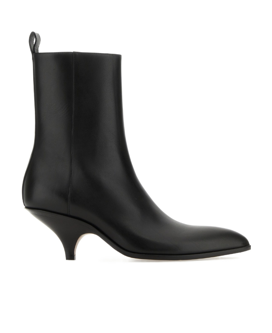 Bally 65mm Pointed-tip Leather Boots In Black