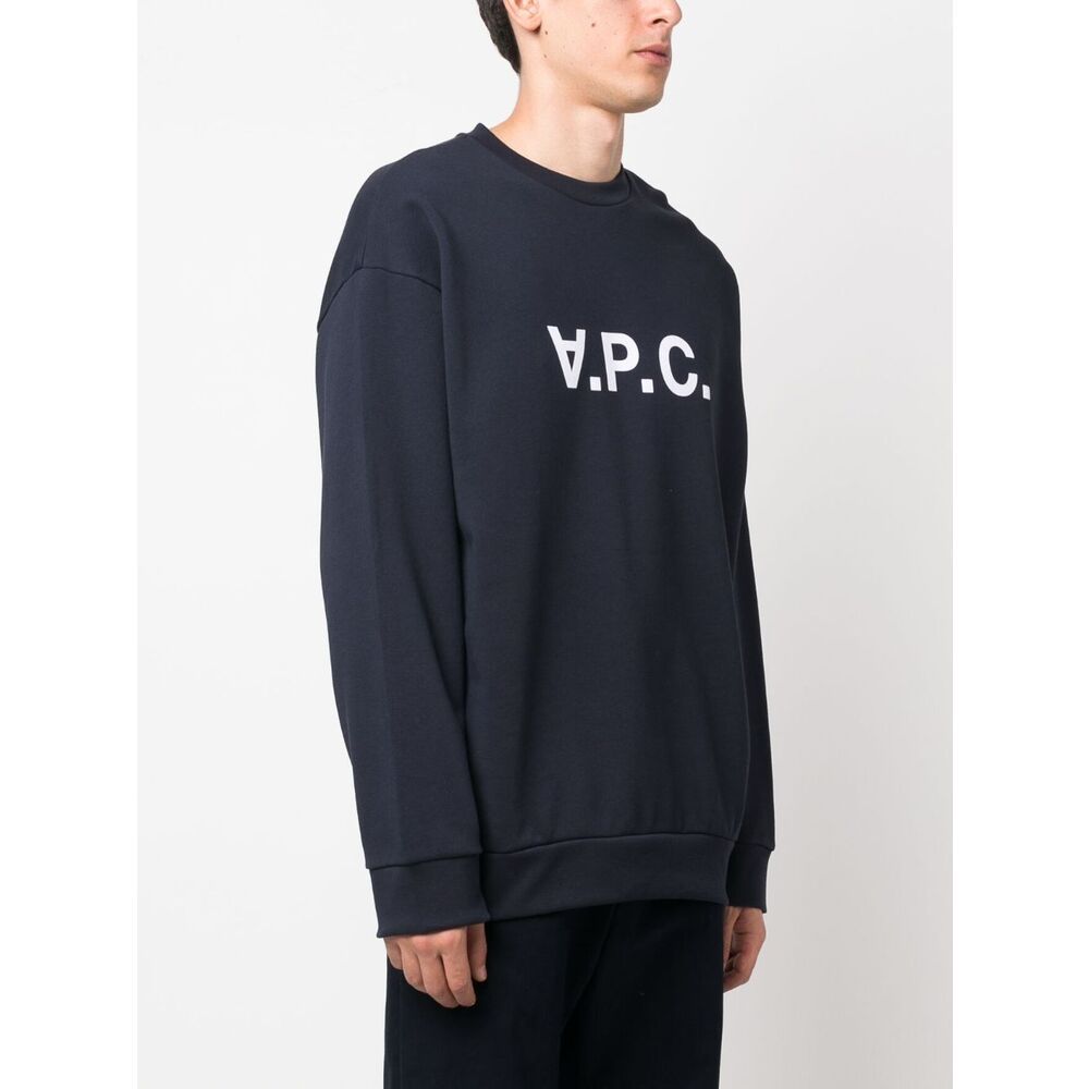 Apc V.p.c. Logo-print Organic-cotton T-shirt In Black