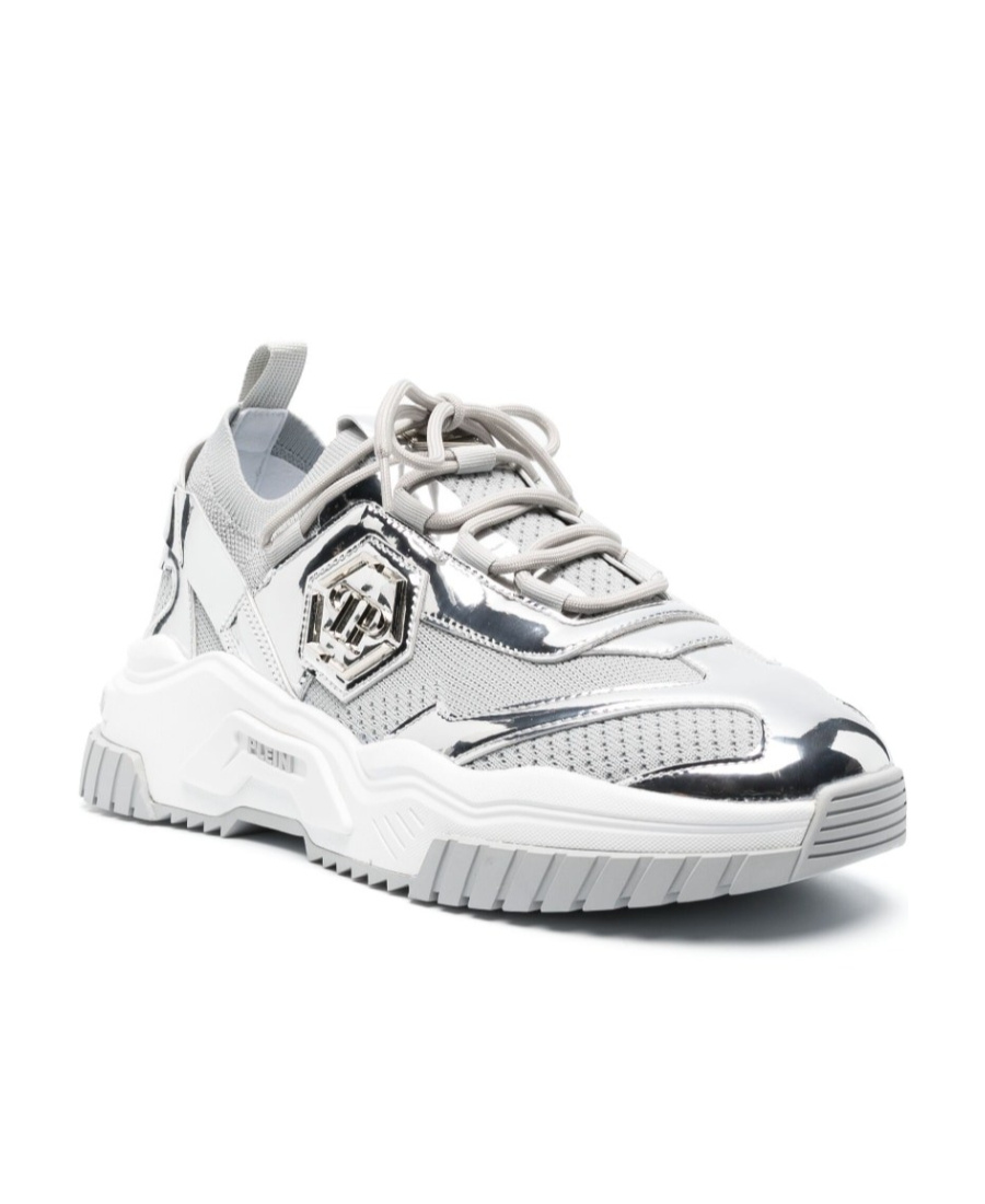 Philipp Plein Runner Predator Low-top Sneakers In White