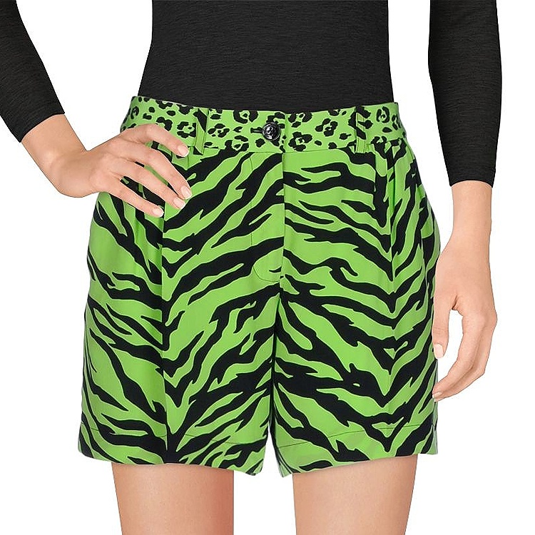 MOSCHINO PATTERN DETAIL SHORTS