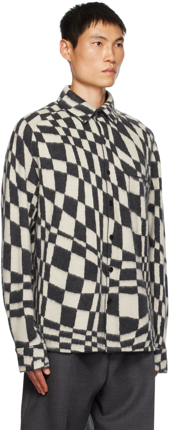 ZEGNA LAPEL LONG-SLEEVED SHIRT