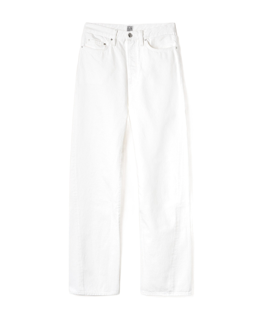 TOTÊME TOTME HIGH-WAISTED STRAIGHT LEG JEANS