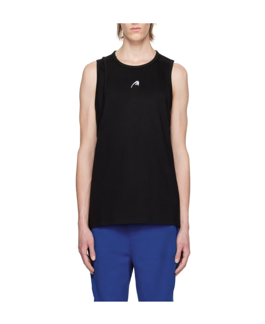 Ader Error Logo Layered Vest In Black
