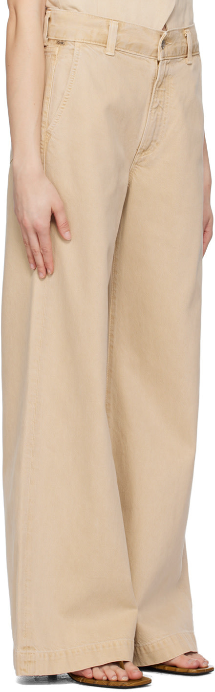 Citizen Of Humanity Beverly Trouser In Taos Sand