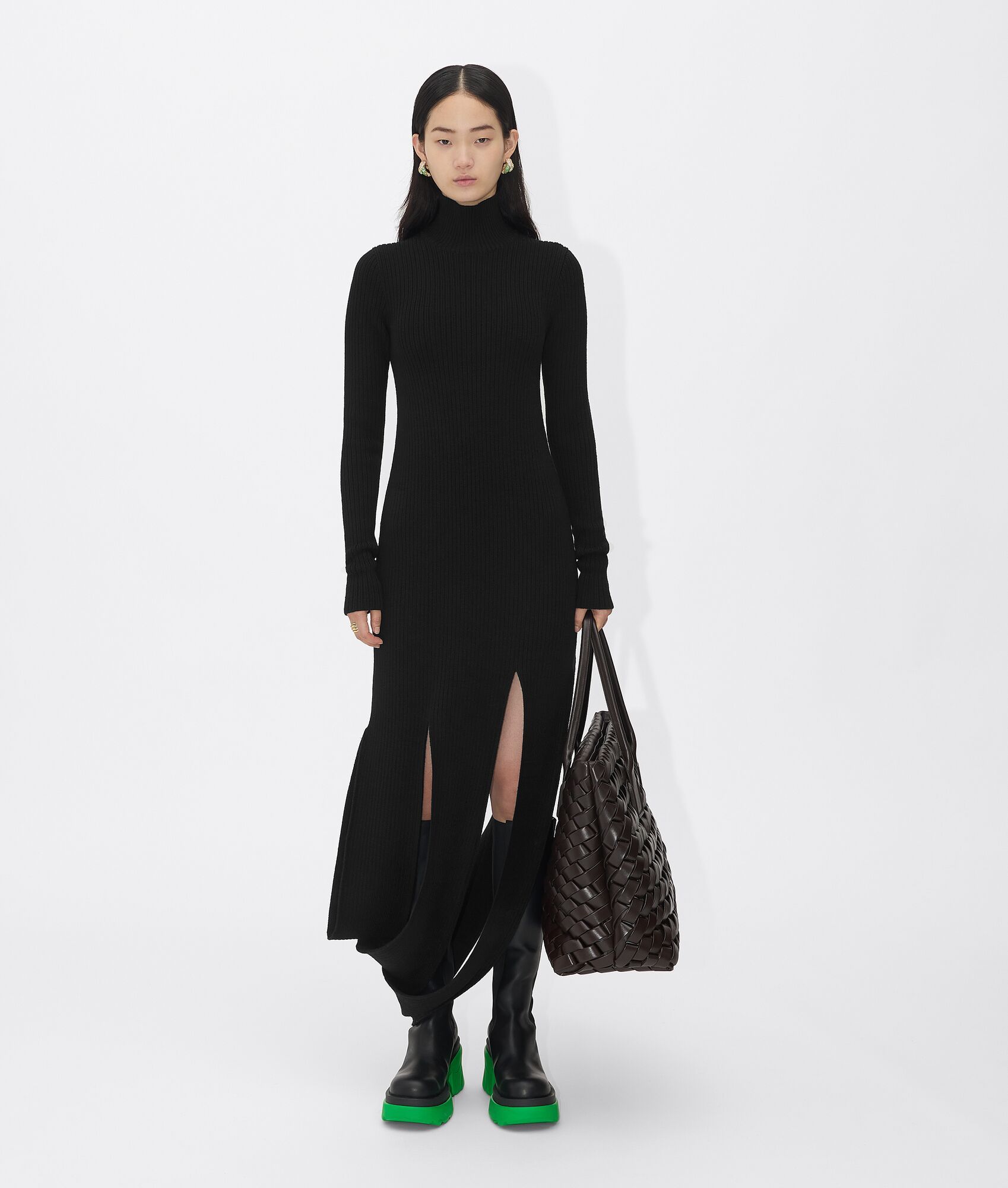 Bottega Veneta Dress In Black