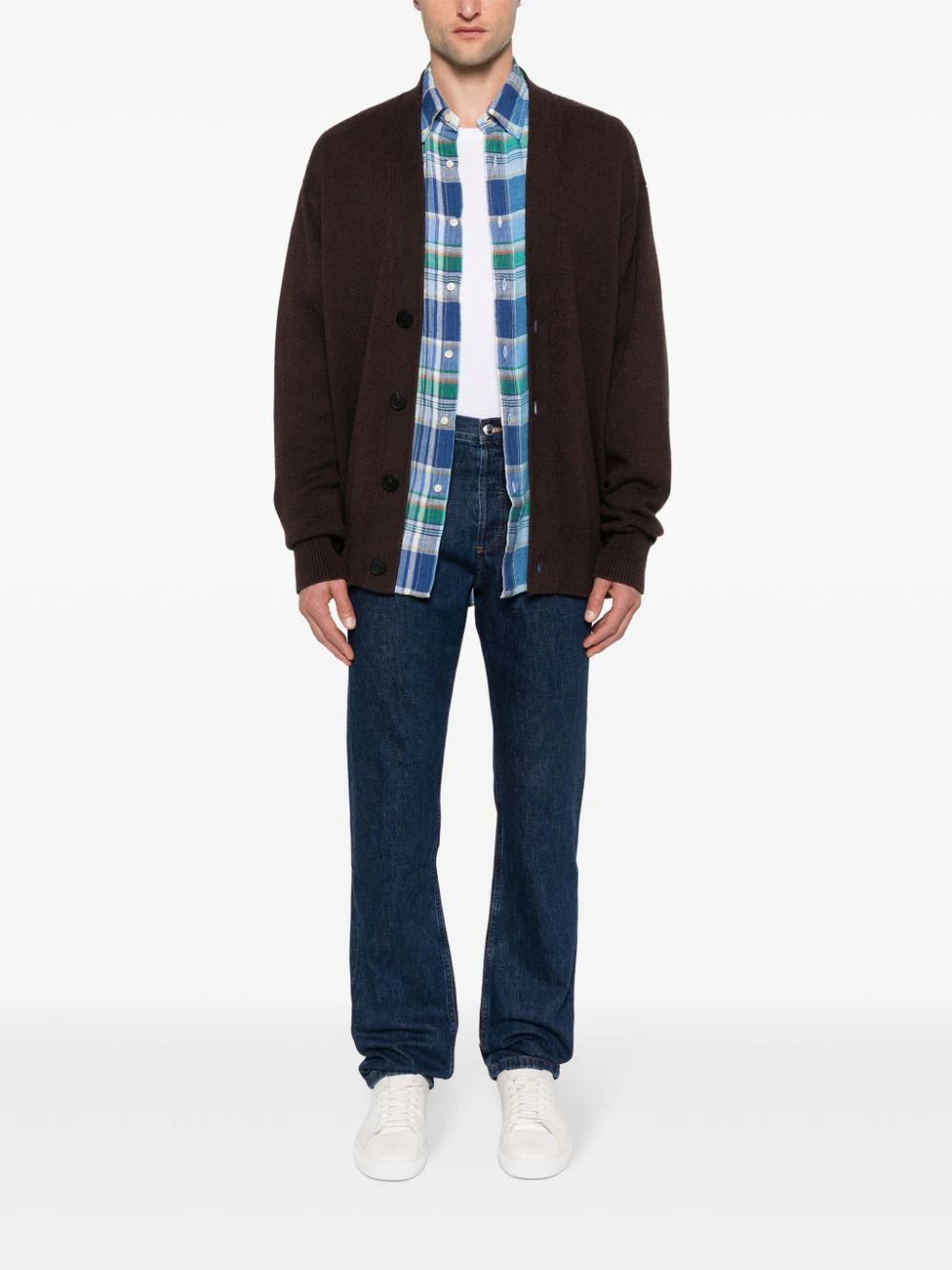 Apc Indigo Martin Jeans In Blue