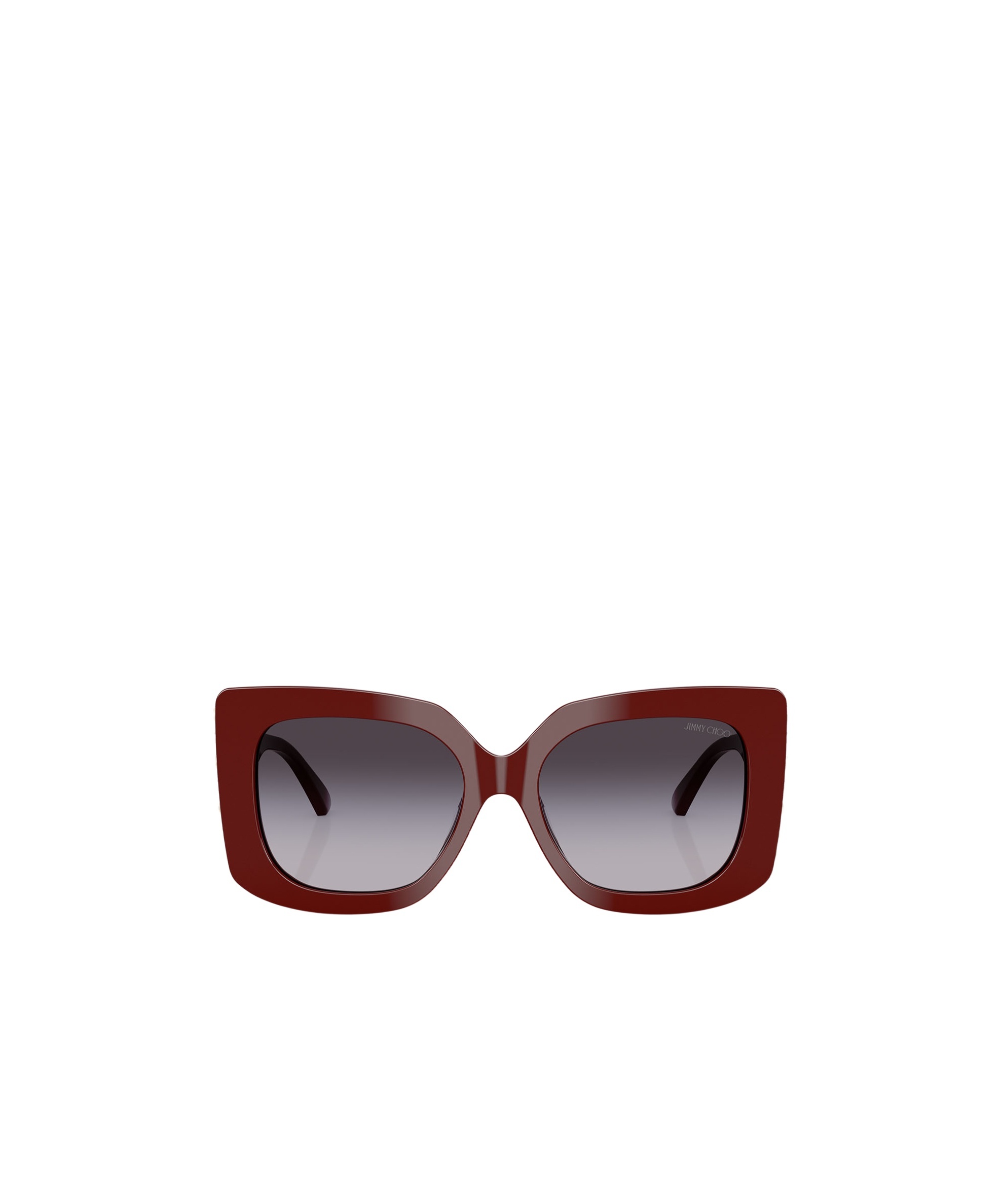 Jimmy Choo Eyewear Butterfly Frame Sunglasses In Red