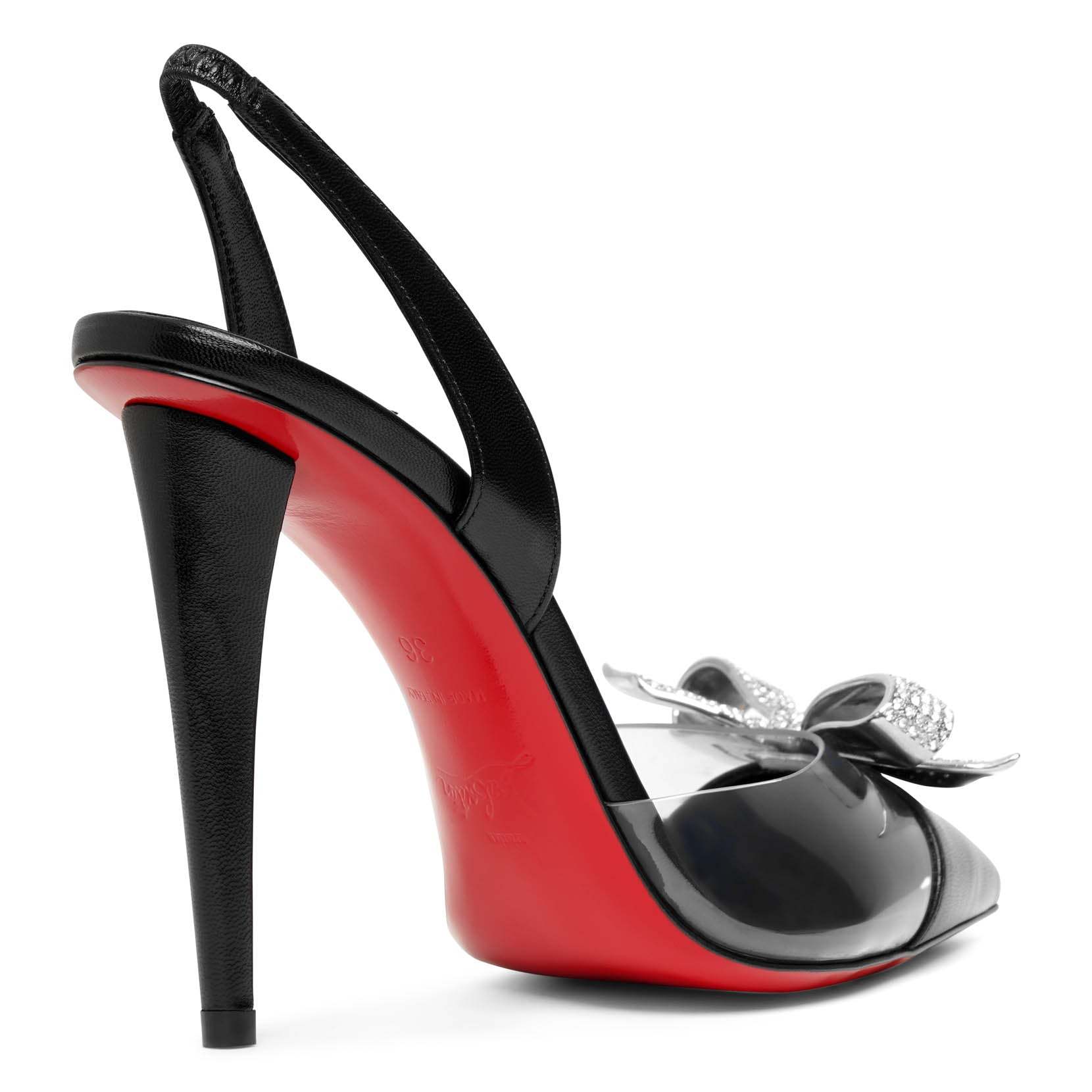 CHRISTIAN LOUBOUTIN BOW-TIE HIGH HEELS