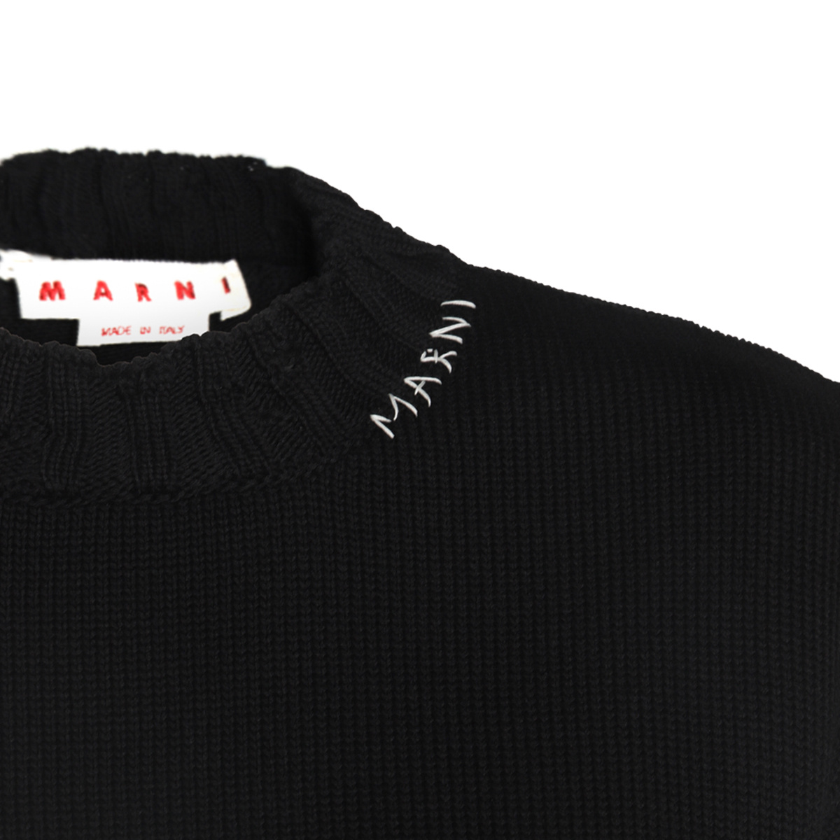 Marni Women's Sleeveless Boxy Sweater In Black