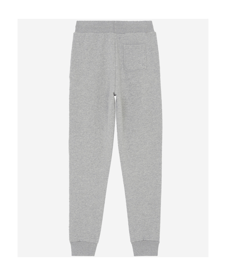 Maison Kitsuné Chillax Fox Tapered Track Pants In Gray