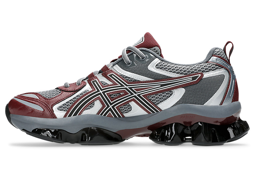 Asics Multicolor Mesh And Rubber Gel Quantum Kinetic Sneakers In Multicolor