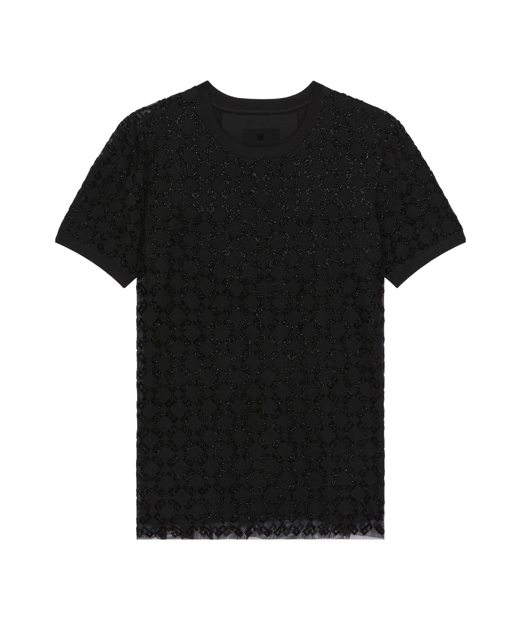 Givenchy T-shirt A Maniche Corte In Cotone. In Black