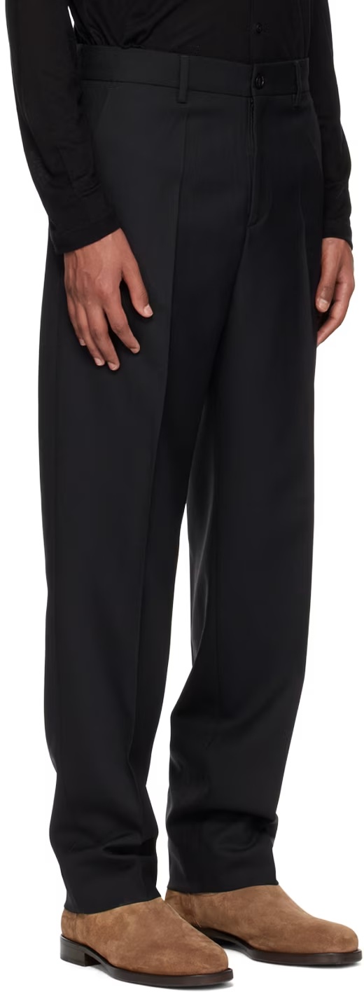 Filippa K Tailored Cropped Trousers In Black