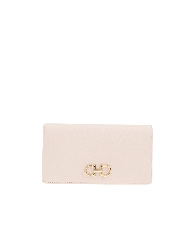 Ferragamo Wallet With Logo Pattern