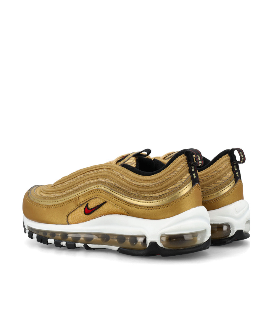 Nike Woman Sneakers Gold Size 9.5 Textile Fibers In Brown