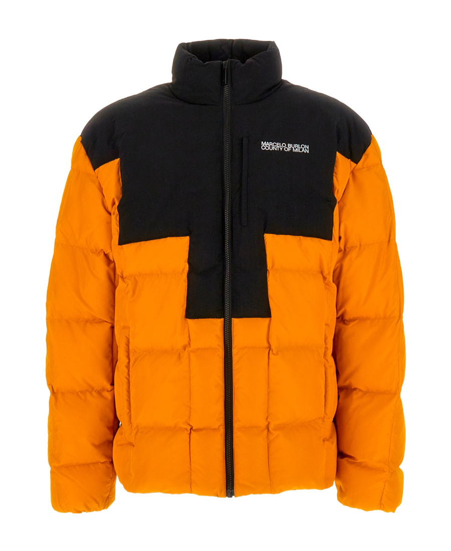Marcelo Burlon County Of Milan Marcelo Burlon Logo Jacket In Orange