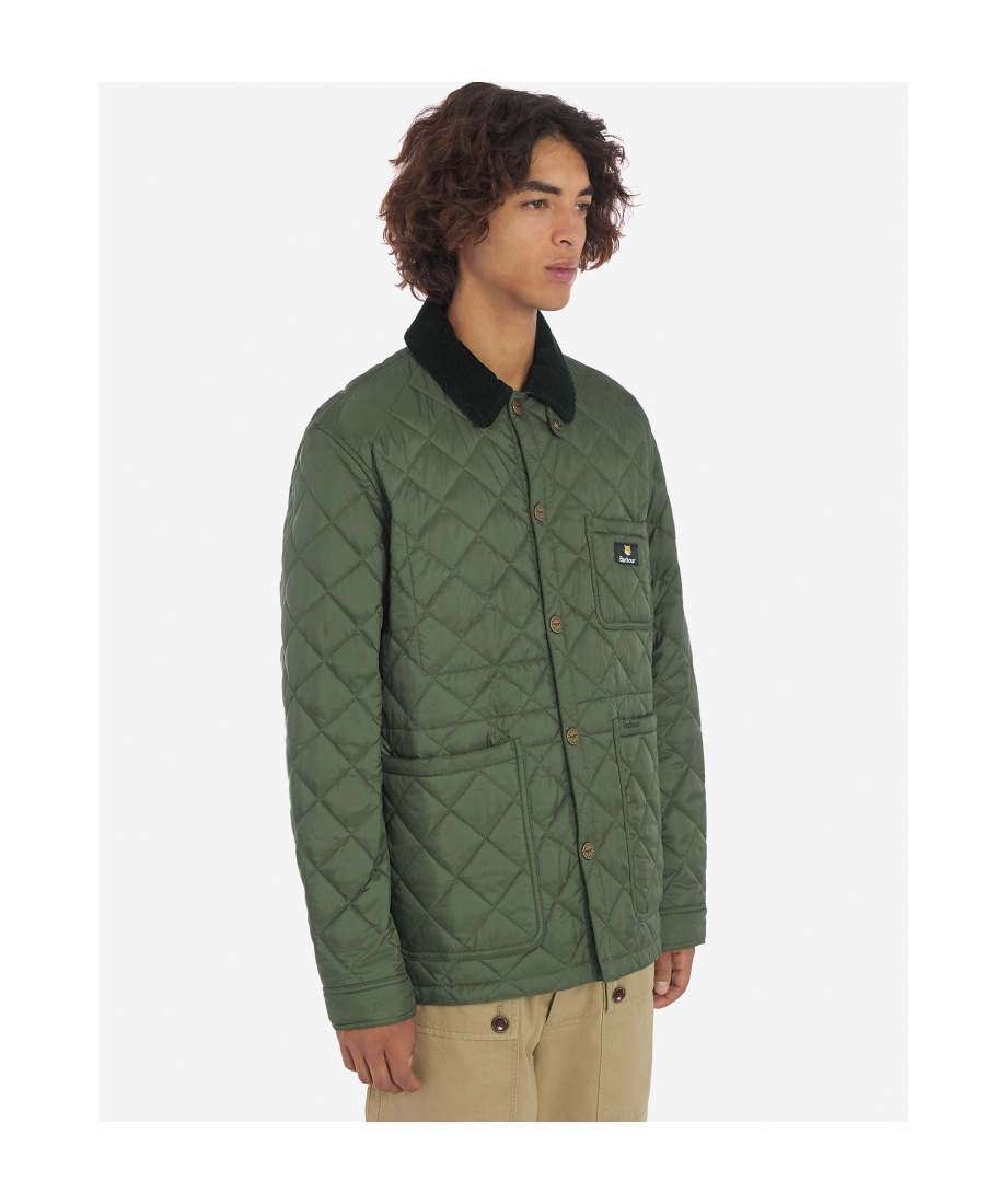 MAISON KITSUNÉ X BARBOUR KENNING QUILTED JACKET