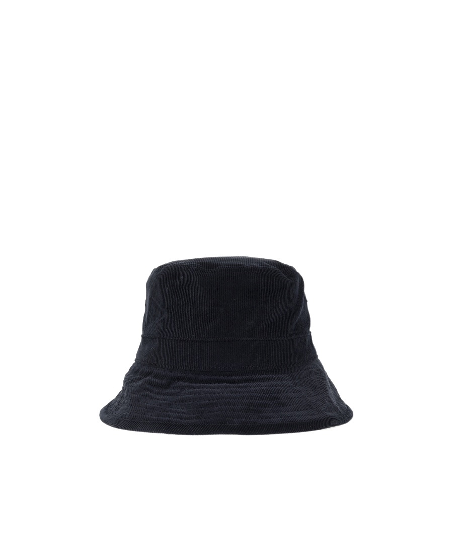 Jil Sander Corduroy Bucket Hat In Black