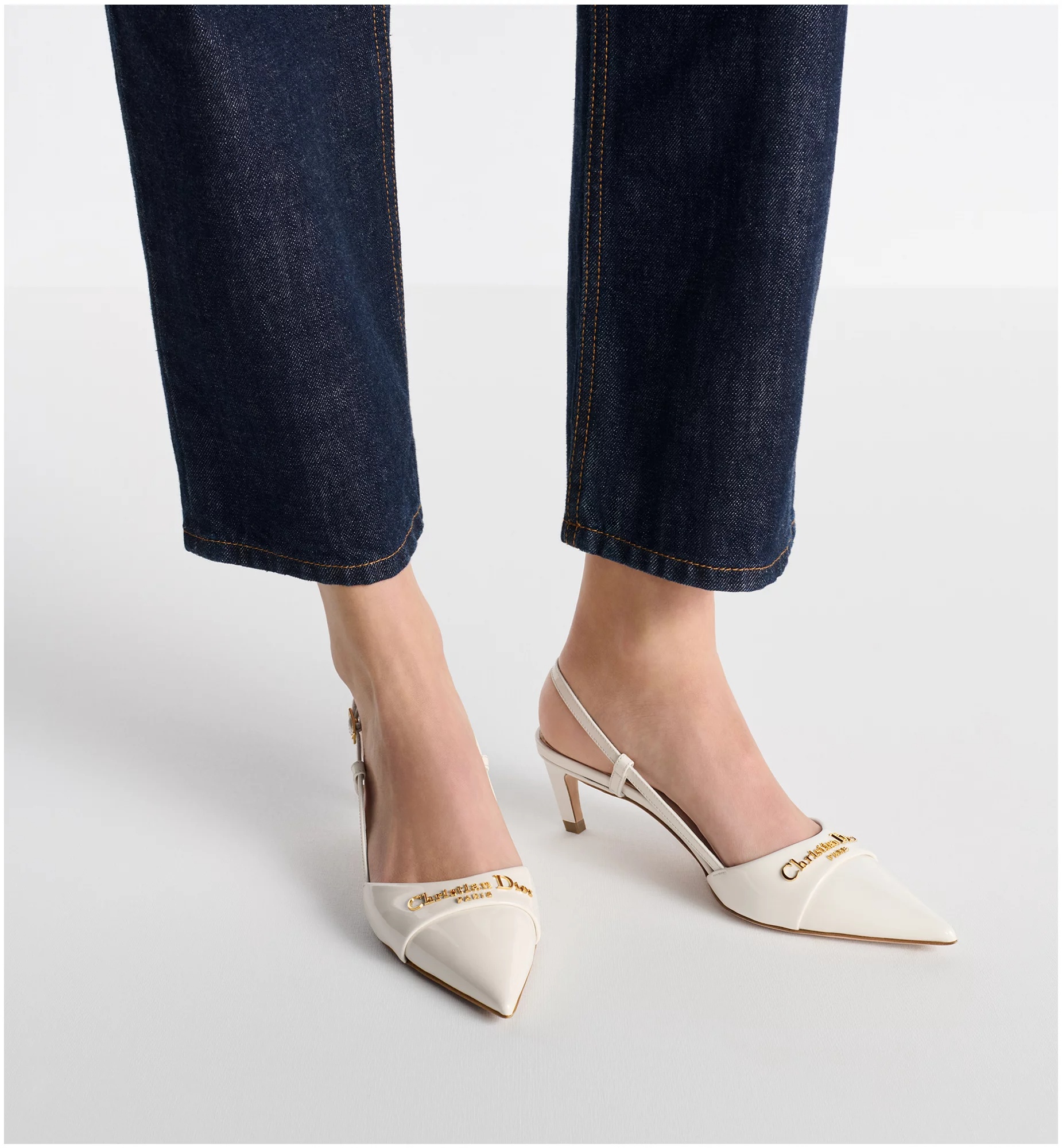 Dior My High Heels In White